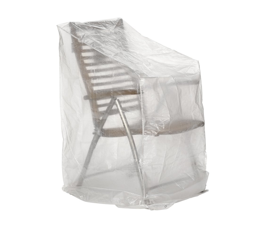 Dehner Gute Wahl Schutzhülle Klappstühle transparent 150x66x66 cm PE