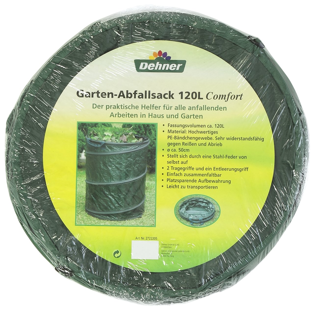 Dehner Premium Lovely Pop-Up Comfort Gartensack 120l robust
