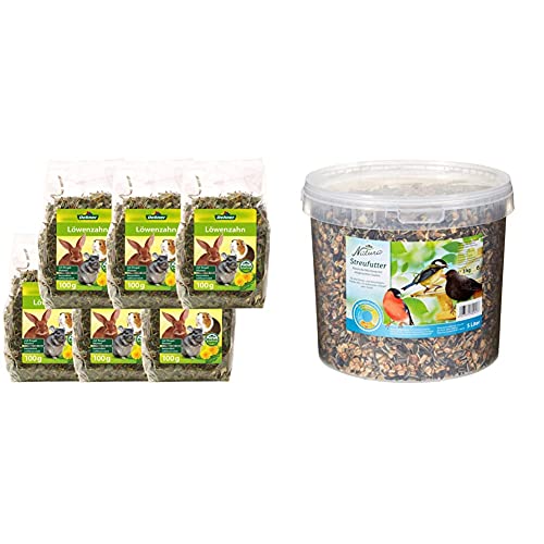 Dehner Natura Set Streufutter 3kg + Löwenzahn 600g