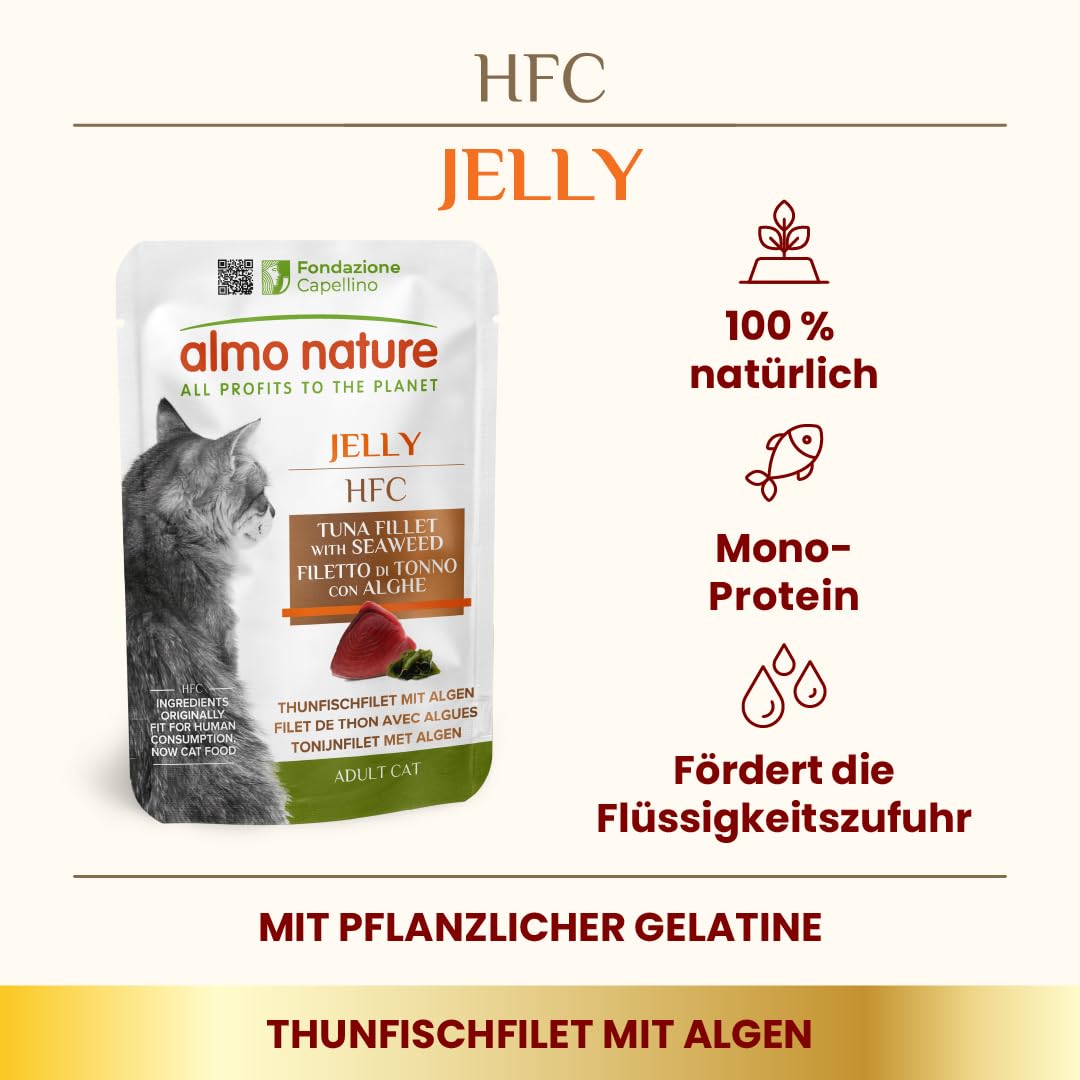 Almo Nature HFC Cuisine Nassfutter Thunfisch Filet
