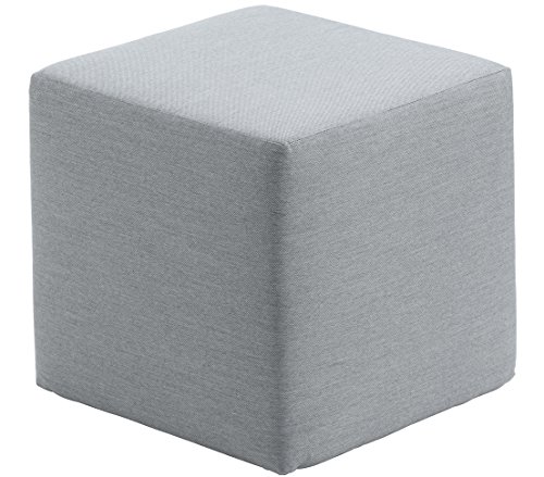 Dehner Sam Gartenhocker 45x45 grau wetterfest