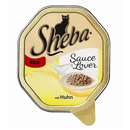 Sheba Sauce Lover Nassfutter Huhn 36x85g mit Sauce