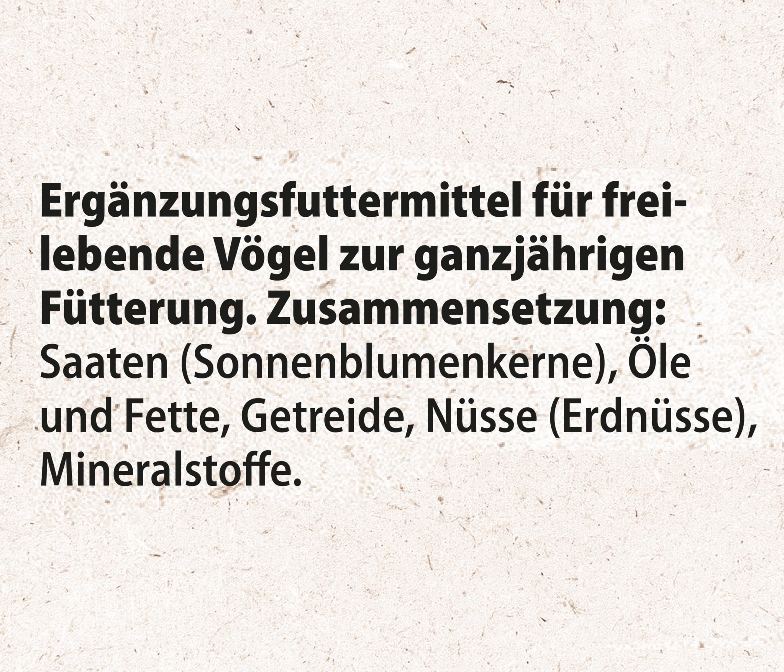Dehner Natura Premium Wildvogelfutter Spezialitäten-Mix 420g Netz