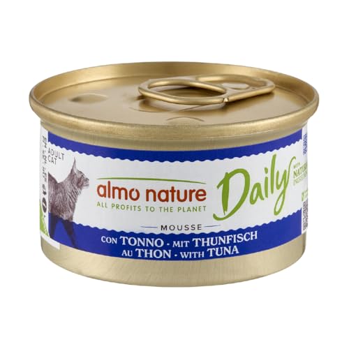 Almo Nature Daily Nassfutter Thunfisch Mousse 24x85 g