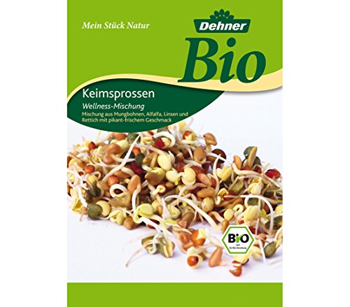 Dehner Premium Lovely Bio Keimsprossen Saatgut 8 Sorten