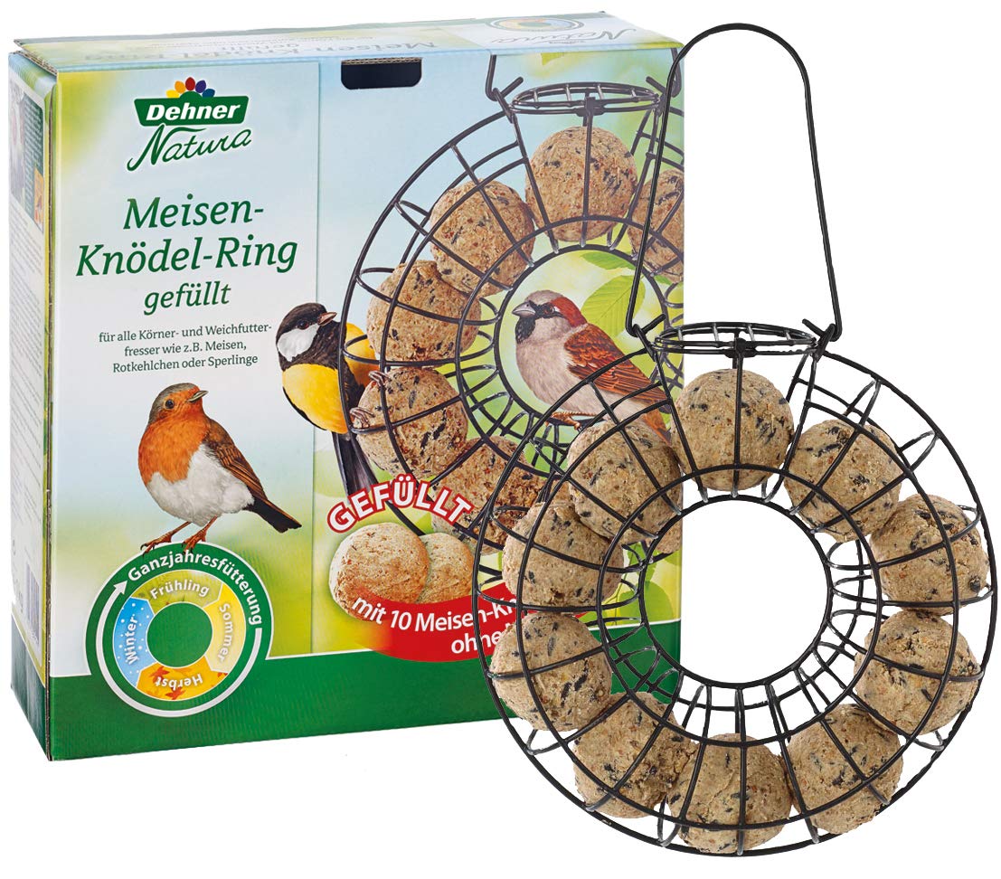 Dehner Natura Wildvogelfutter Starterset 3kg+5-teilig