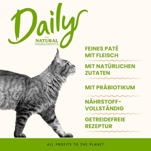 Almo Nature Daily Kalb Nassfutter 32x100g getreidefrei Paté