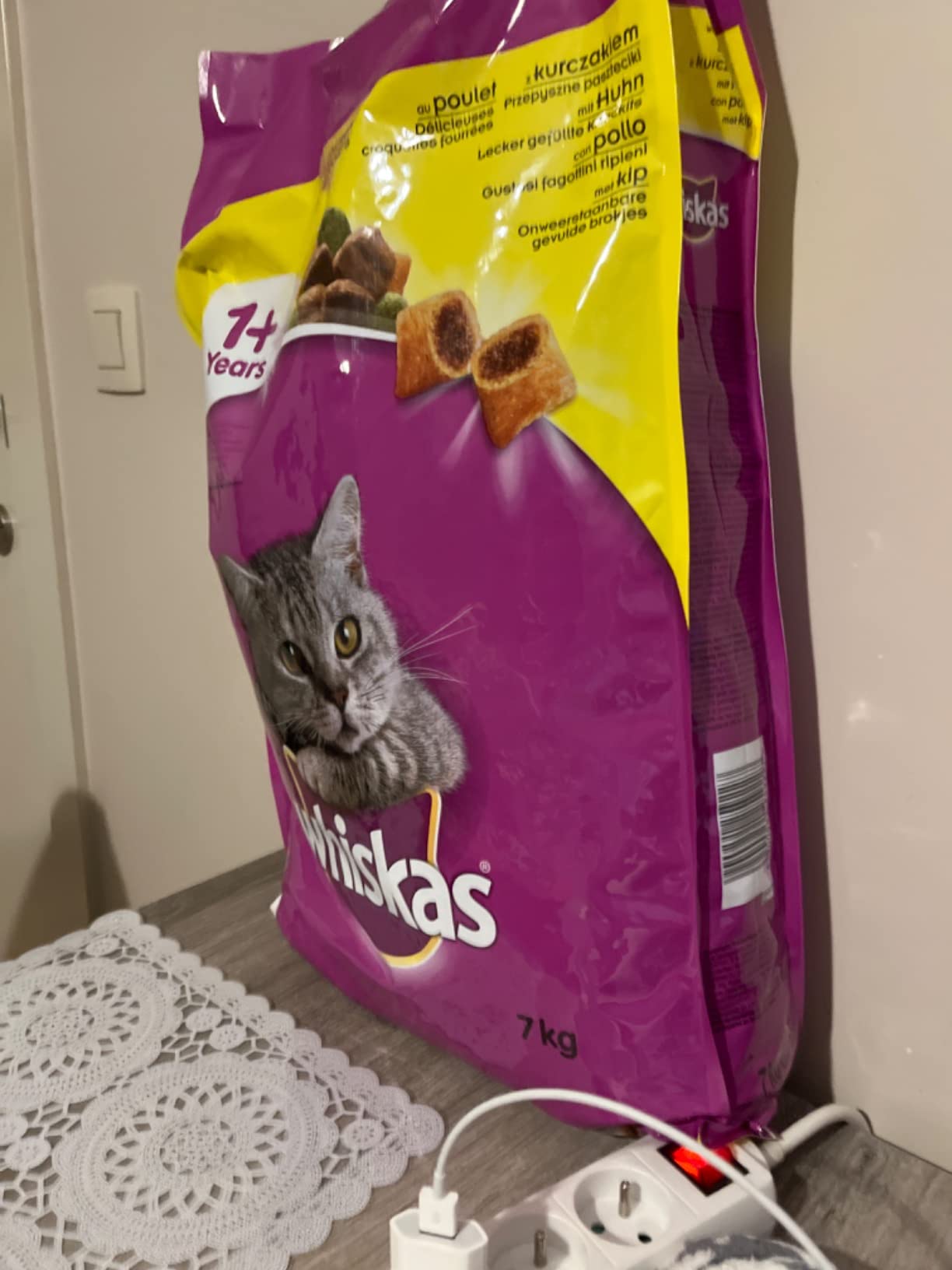 Whiskas Classic 1+ Trockenfutter Huhn 7 kg knusprig