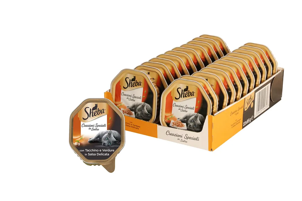 Sheba Sauce Collection Truthahn Nassfutter 22x85g