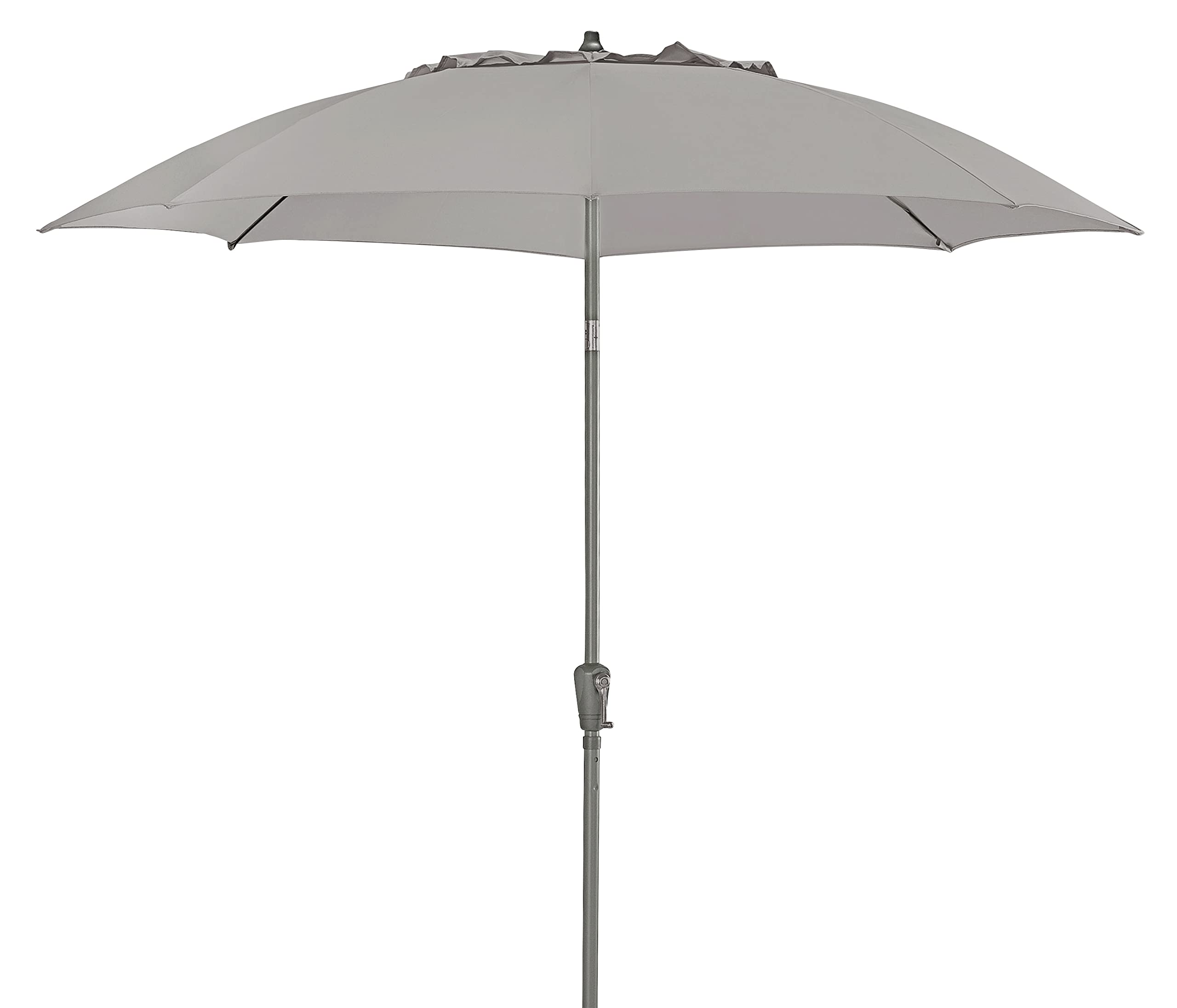 Dehner Paros Sonnenschirm beige Ø250cm UV80+ Kurbel