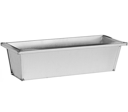 Dehner Gartencenter Blumenkasten Metall silber 50 cm