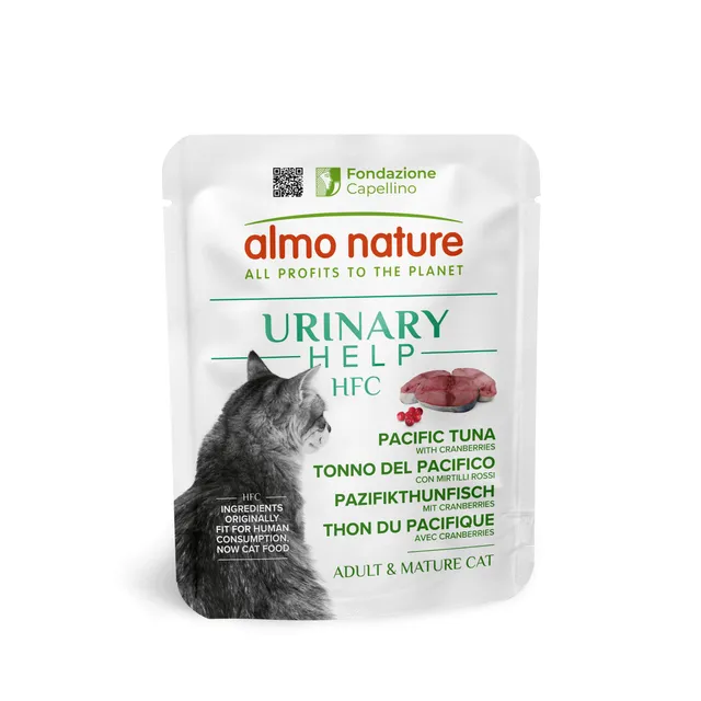 Almo Nature HFC Urinary Help Nassfutter 24x50g Thunfisch Cranberry
