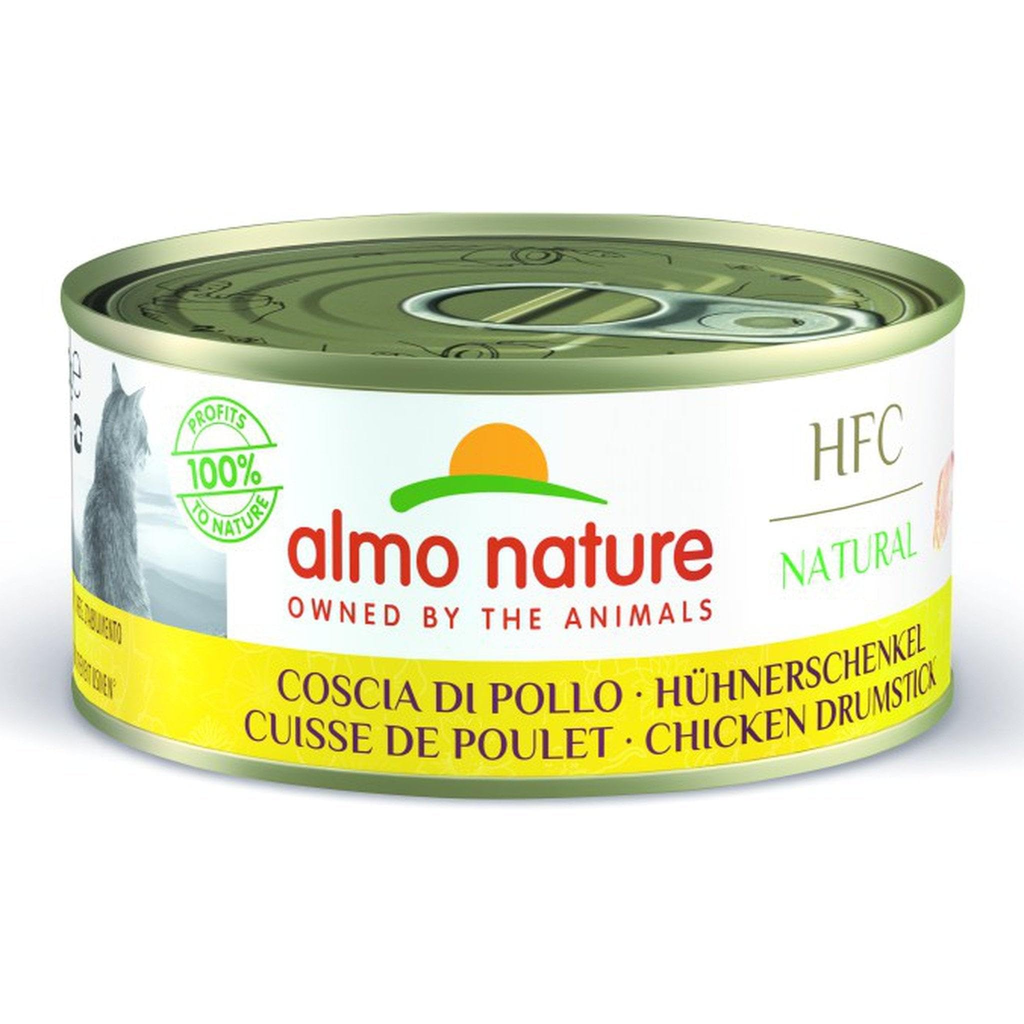 Almo Nature HFC Natural Hühnerfilet Nassfutter 12x280g Brühe