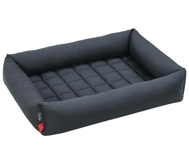 Dehner Wild Nature Nest Hundebett 80x60 dunkelgrau waschbar