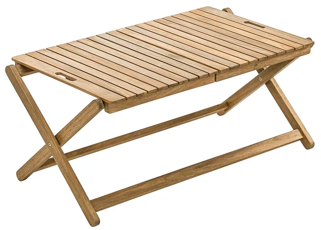 Dehner Tablett-Tisch Macao Beistelltisch 90x50x38 cm Akazie