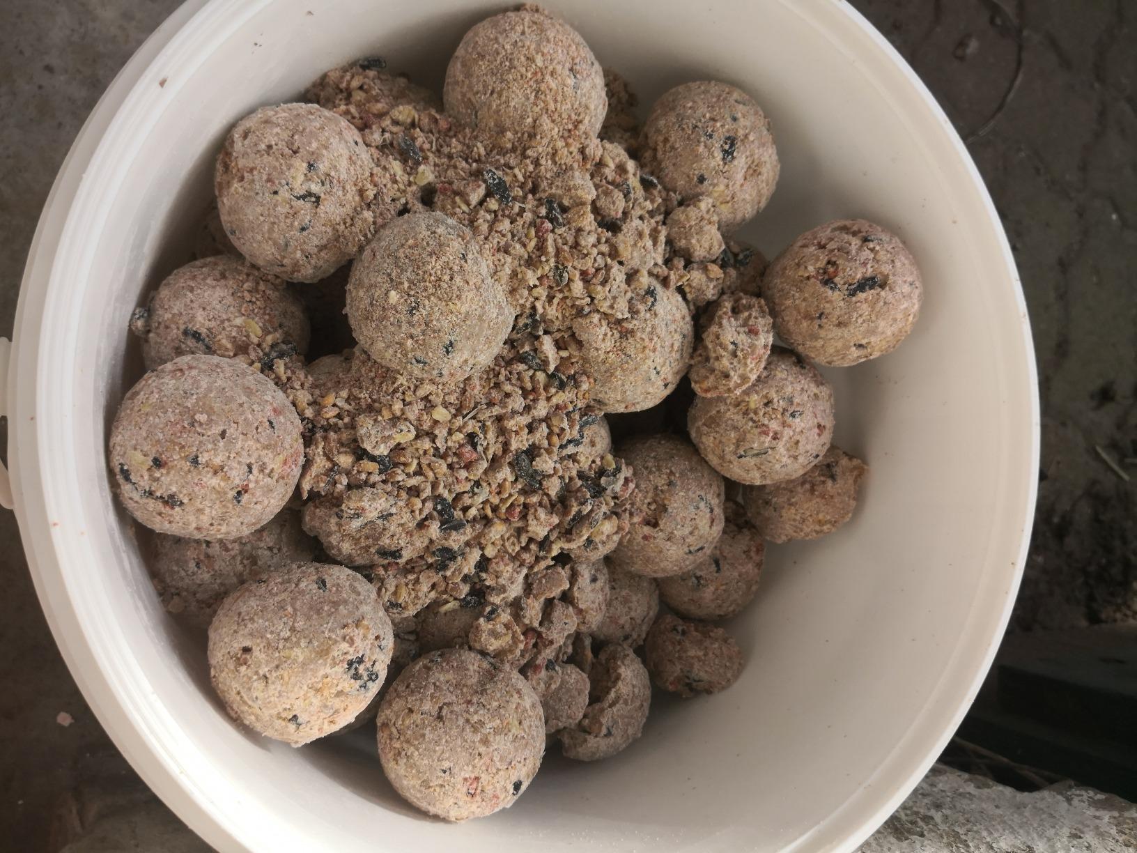 Dehner Natura Meisenknödel Beere ohne Netz 100x90g Eimer