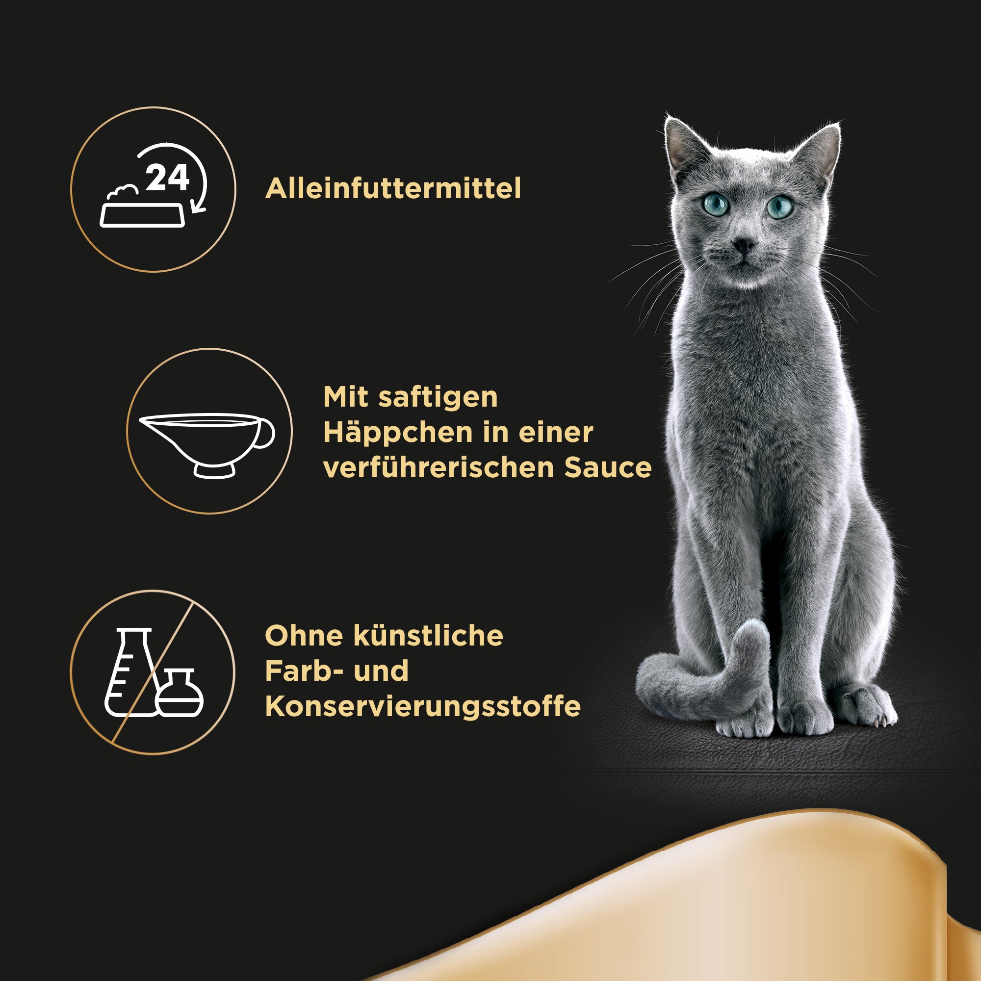 Sheba Selection Nassfutter Kaninchen Sauce 85g Schale