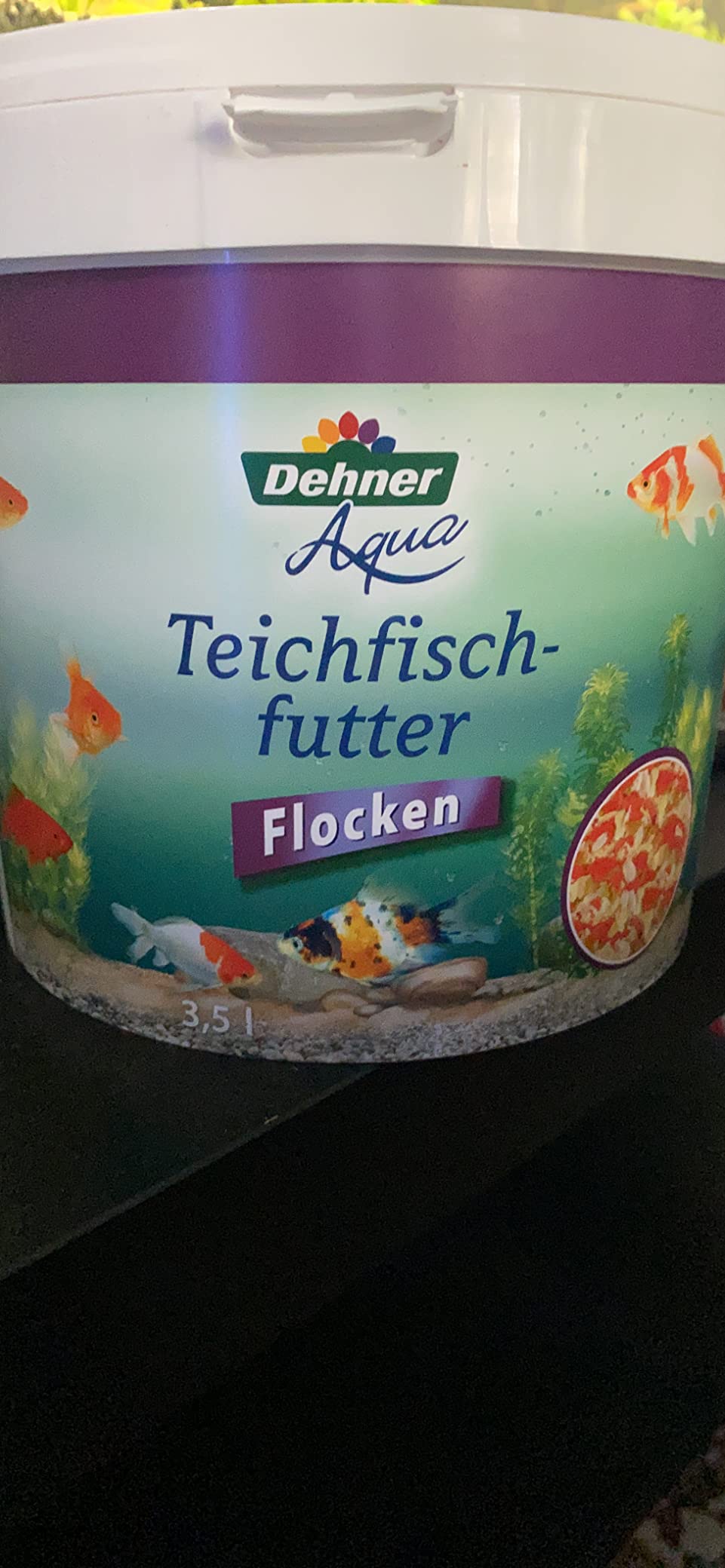 Dehner Aqua Teichfischfutter Flocken 3,5 Liter