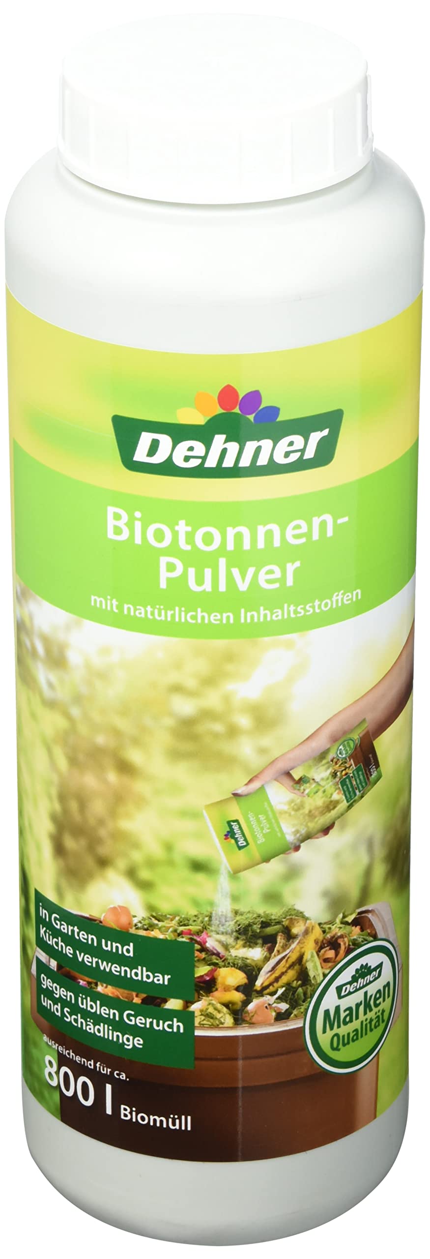 Dehner Premium Lovely Biotonnen-Pulver 600 g Geruch Maden