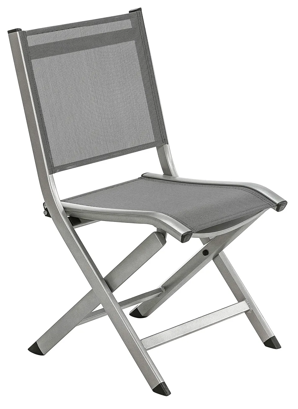 Dehner Chicago Klappstuhl grau 88 cm Textilene faltbar