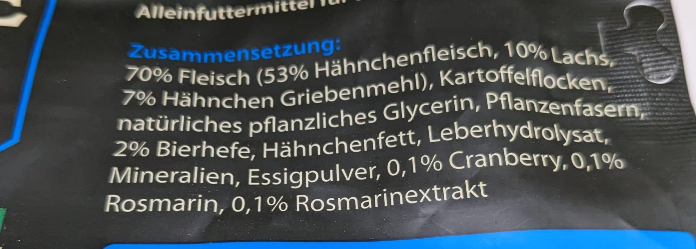 Dehner Wild Nature Gebirgssee Trockenfutter 1,5 kg Lachs getreidefrei