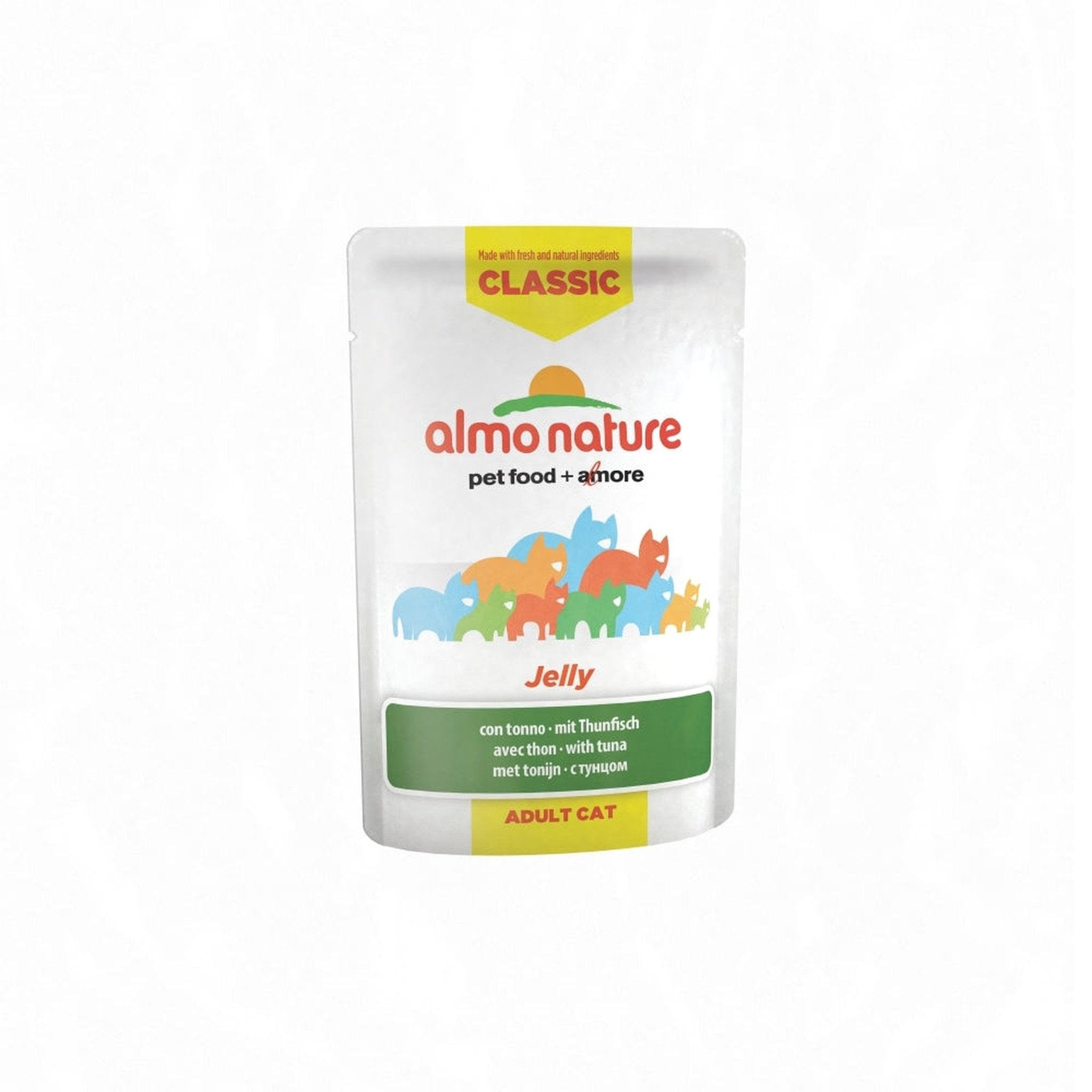 Almo Nature HFC Jelly Nassfutter Thunfisch Seezunge 24x55g