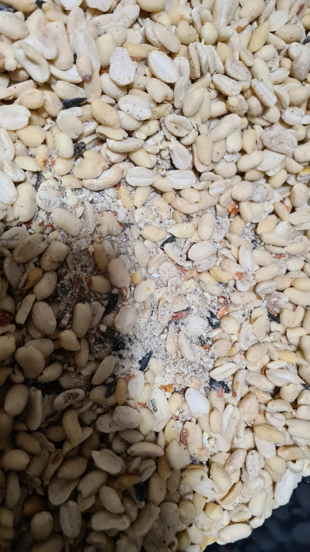 Mr. Crumble Erdnüsse Vogelfutter 2x2,5kg blanchiert energiereich