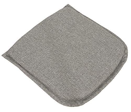 Dehner Premium Sam Sitzkissen anthrazit waschbar 48x47
