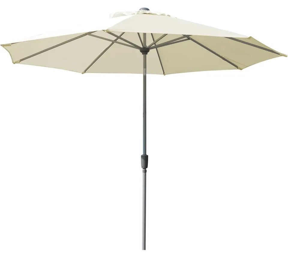 Dehner Milos Sonnenschirm Ø3m natur UV80+
