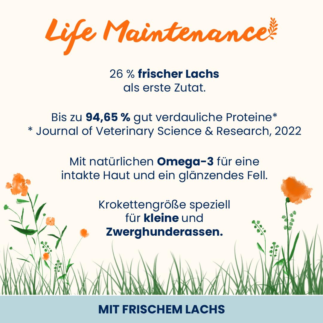 Almo Nature Life Holistic Small Trockenfutter Lachs 2 kg XS-S