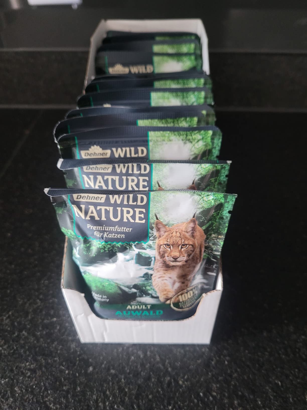 Dehner Wild Nature Auwald Nassfutter Hirsch 16x85 g