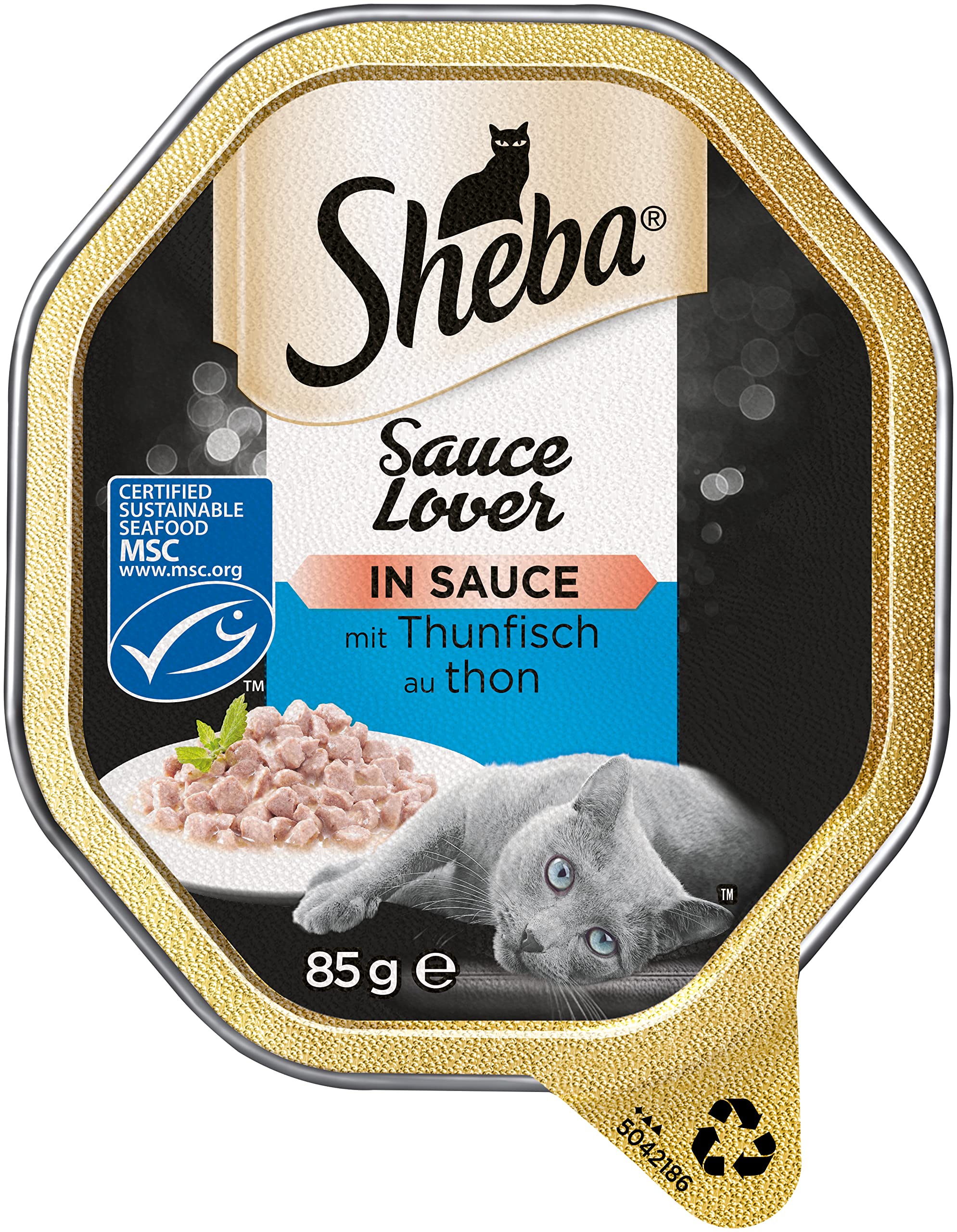 Sheba Sauce Lover Huhn Nassfutter 22x85g Sauce