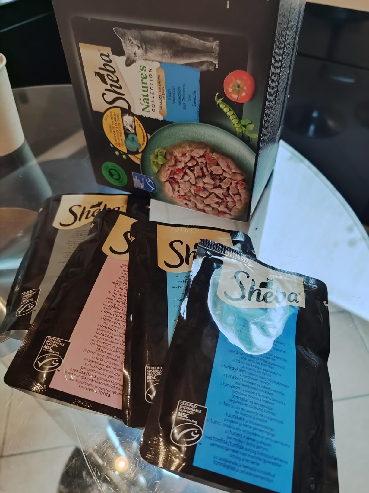 Sheba Nature's Collection Fisch Nassfutter 48x85g in Sauce