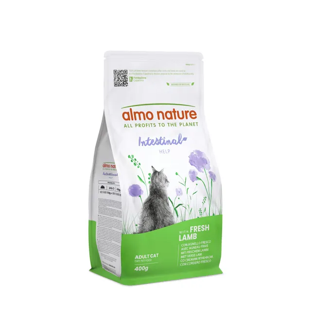 Almo Nature Intestinal Trockenfutter 400g frisches Lamm