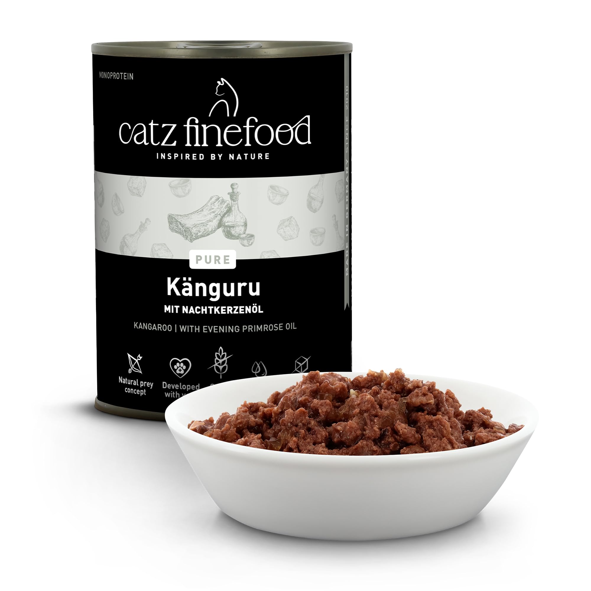 catz finefood Purrrr Känguru Nassfutter 6x400g