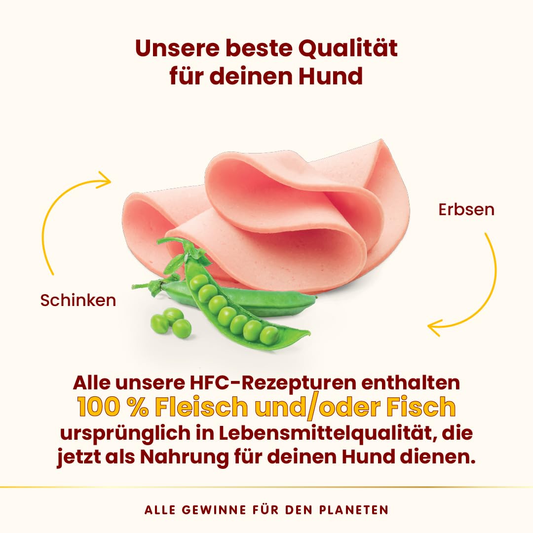 Almo Nature HFC Complete Hundenassfutter Schinken 17x85g