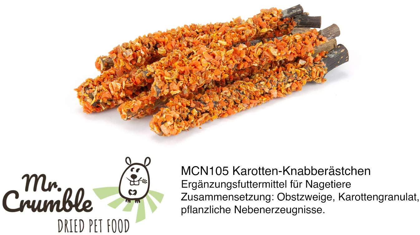 Mr. Crumble Knabber-Ästchen Leckerli 6er-Set getreidefrei