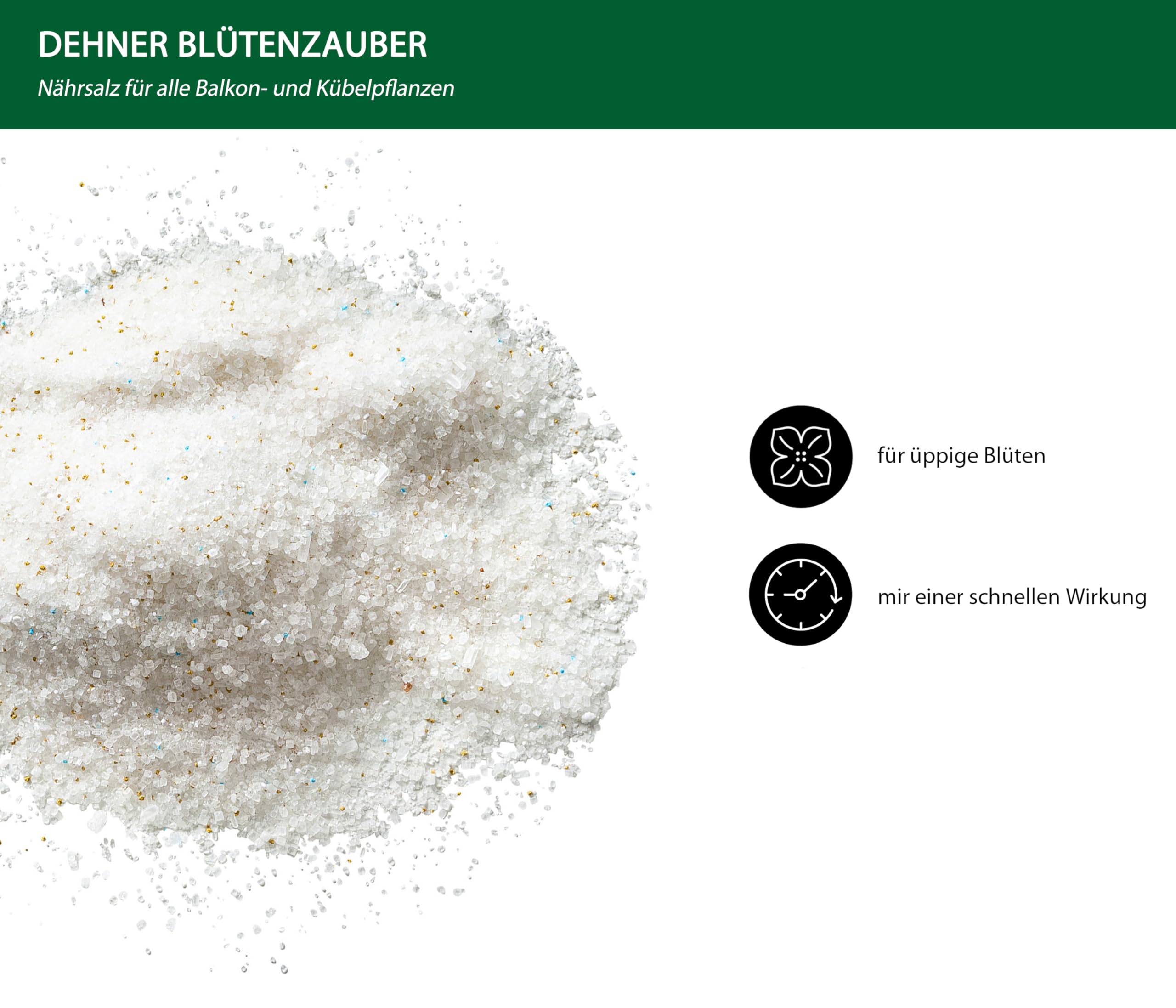 Dehner Blütenzauber Balkondünger Spezialdünger 1 kg NPK