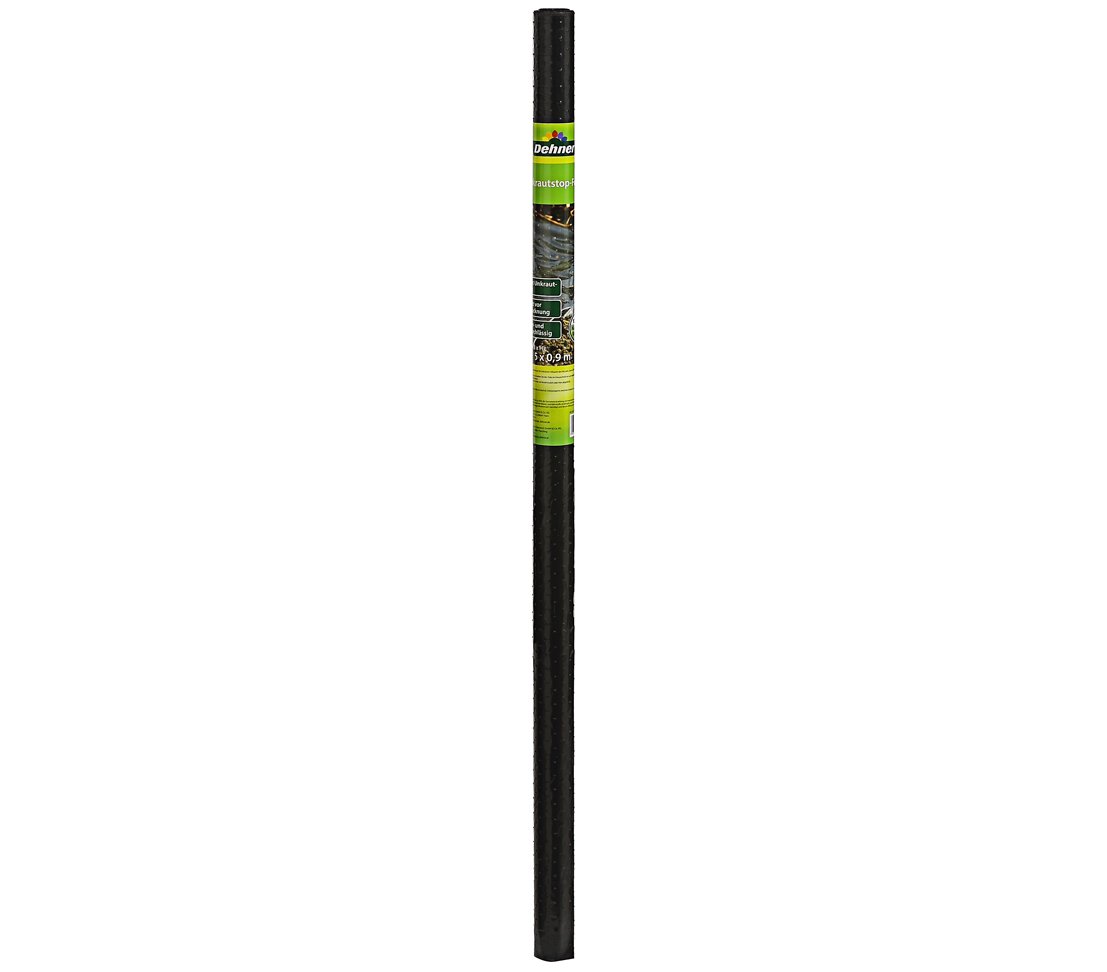 Dehner Unkrautstop-Folie 5x0,9 m dunkelgrau wasserdurchlässig