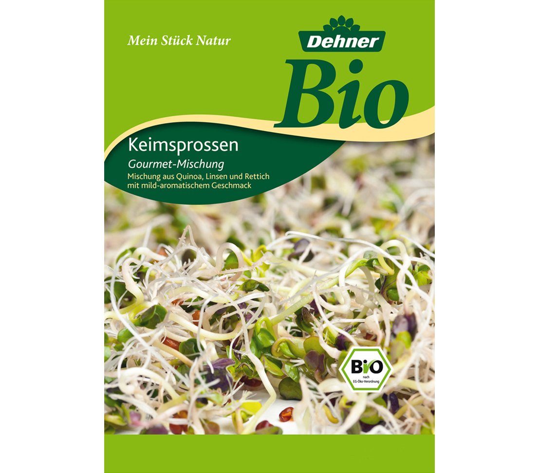 Dehner Premium Lovely Bio Keimsprossen Saatgut 8 Sorten