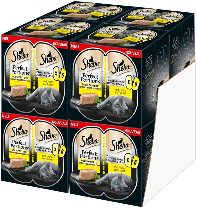 Sheba Perfect Portions Huhn Nassfutter 1,8 kg Pastete