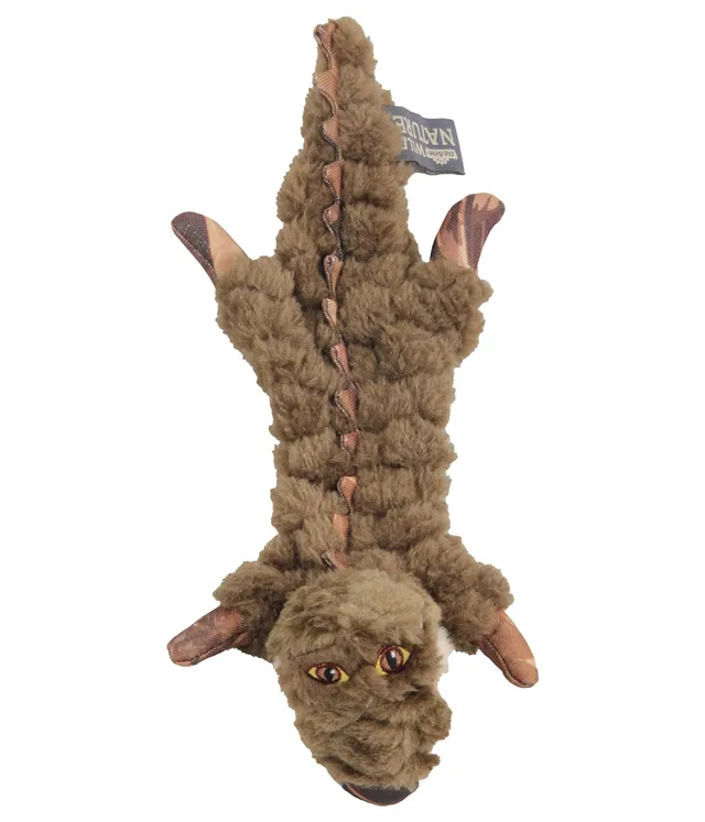 Dehner Wild Nature Hundespielzeug Camo Crocodile mit Quietscher