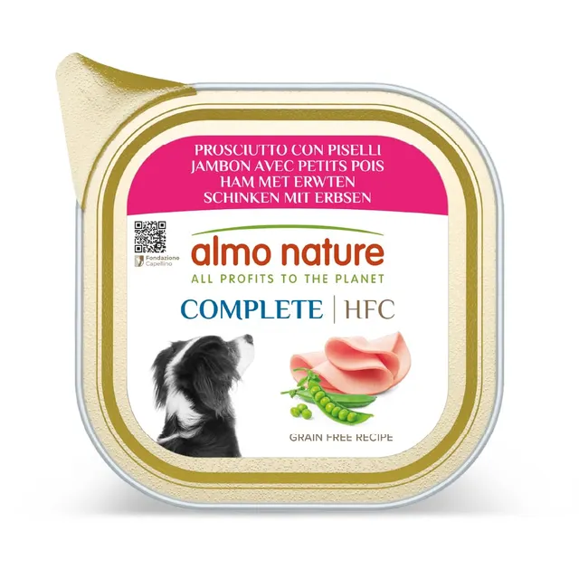 Almo Nature HFC Complete Hundenassfutter Schinken 17x85g