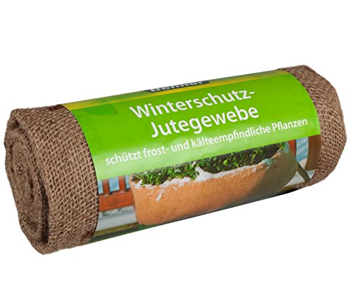 Dehner Premium Lovely Winterschutz Jute 300 cm braun