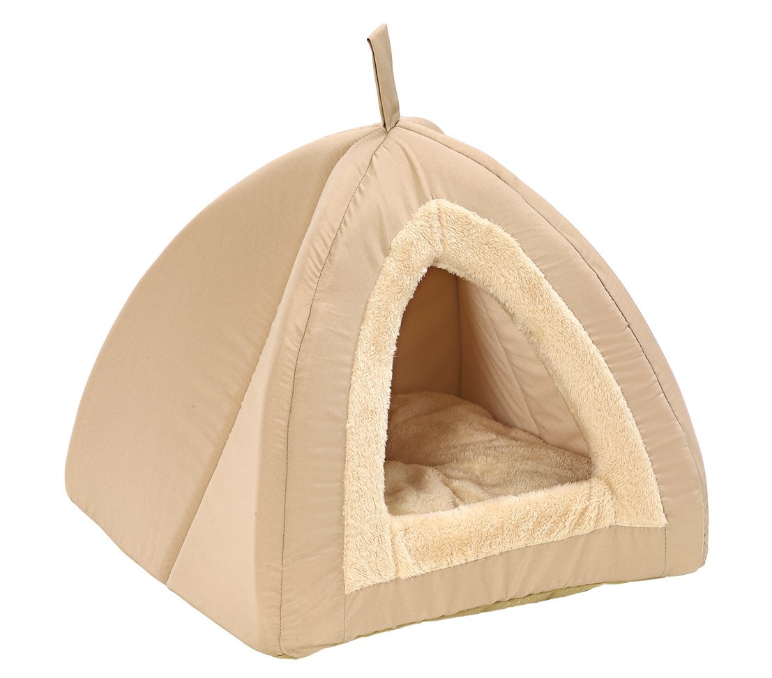 Dehner Lieblinge Findus Katzen Kuschelhöhle Grau 40x40x35