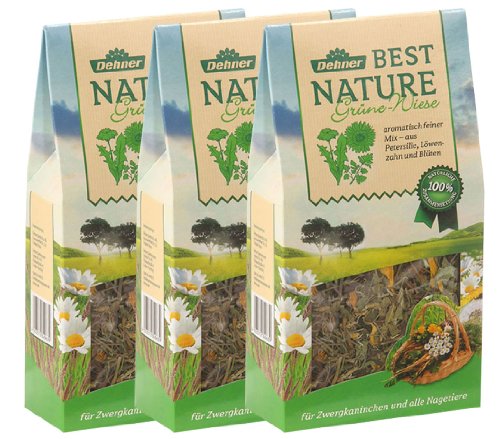 Dehner Best Nature Nagersnack Grüne Wiese 3x75 g