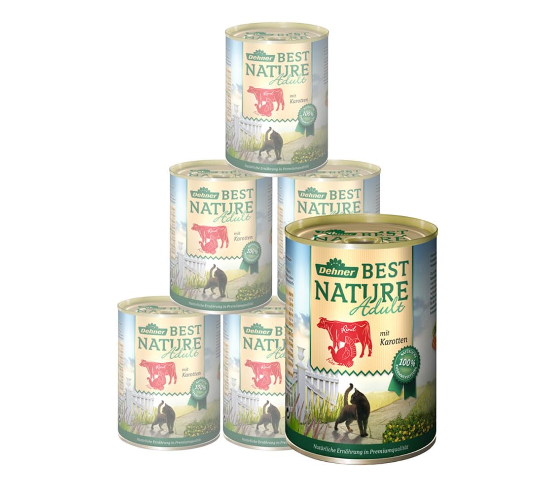 Dehner Best Nature Nassfutter Geflügel 6x400g Adult