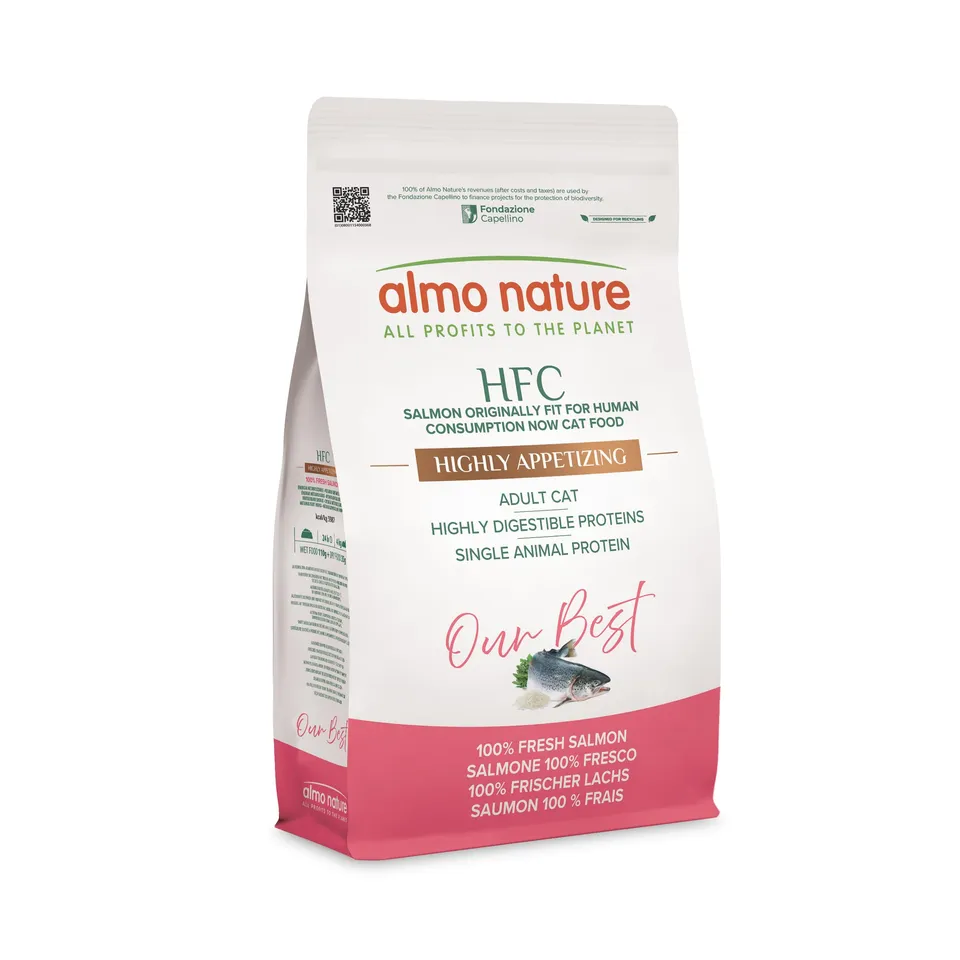 Almo Nature HFC Our Best Trockenfutter Lachs 1,2kg glutenfrei