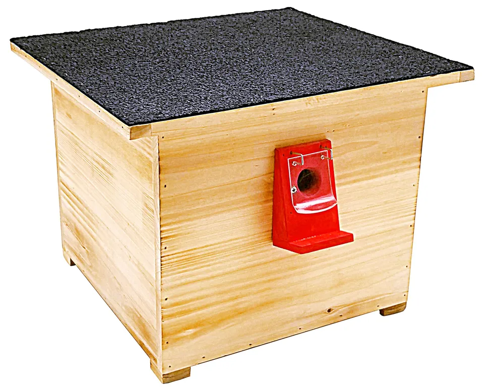 Dehner Natura Hummelhaus Nistkasten Tannenholz natur 38x34x28cm