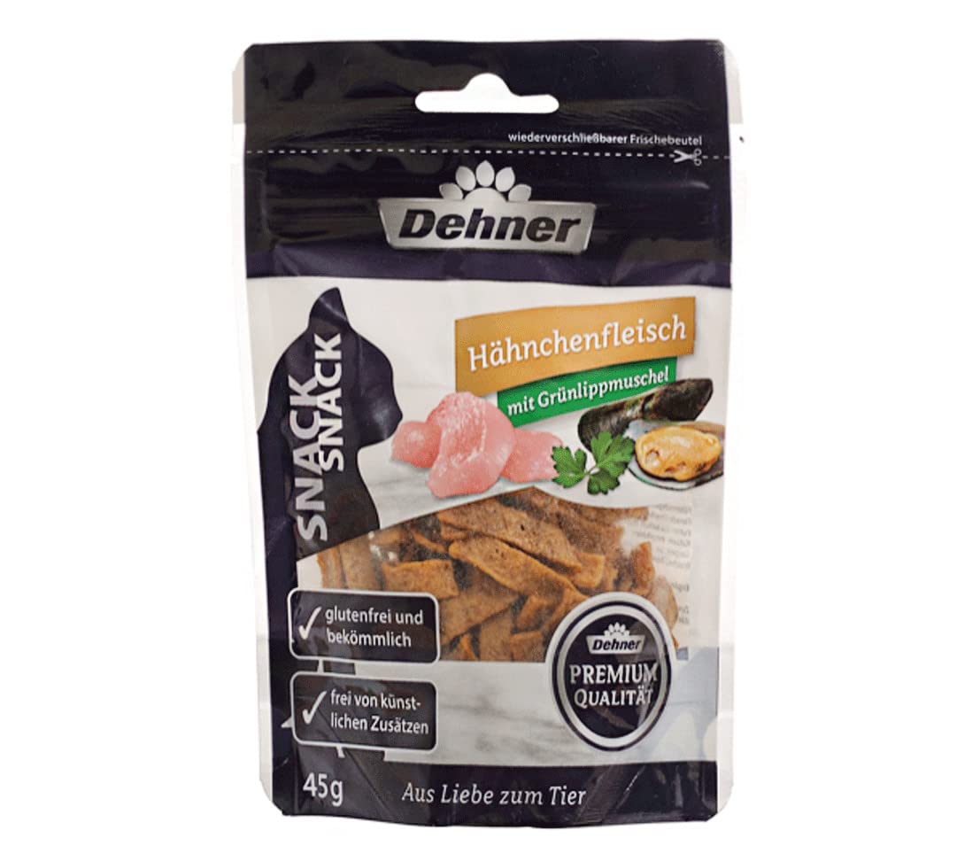Dehner Premium Lovely Hähnchenfleischstreifen Katzensnack 8x45g